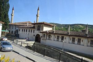 The Bakhchisaray Palace of the Crimean Khans built in the 16th century.